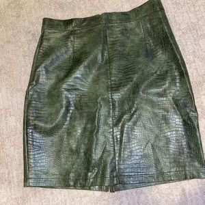 Leather Skirt from Noisy May. Bought from Hudson Bay Canada!